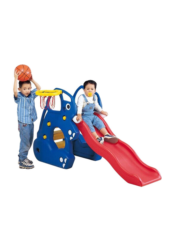 

Elephant Slide with Basketball Set, 137cm, Ages 1.5+