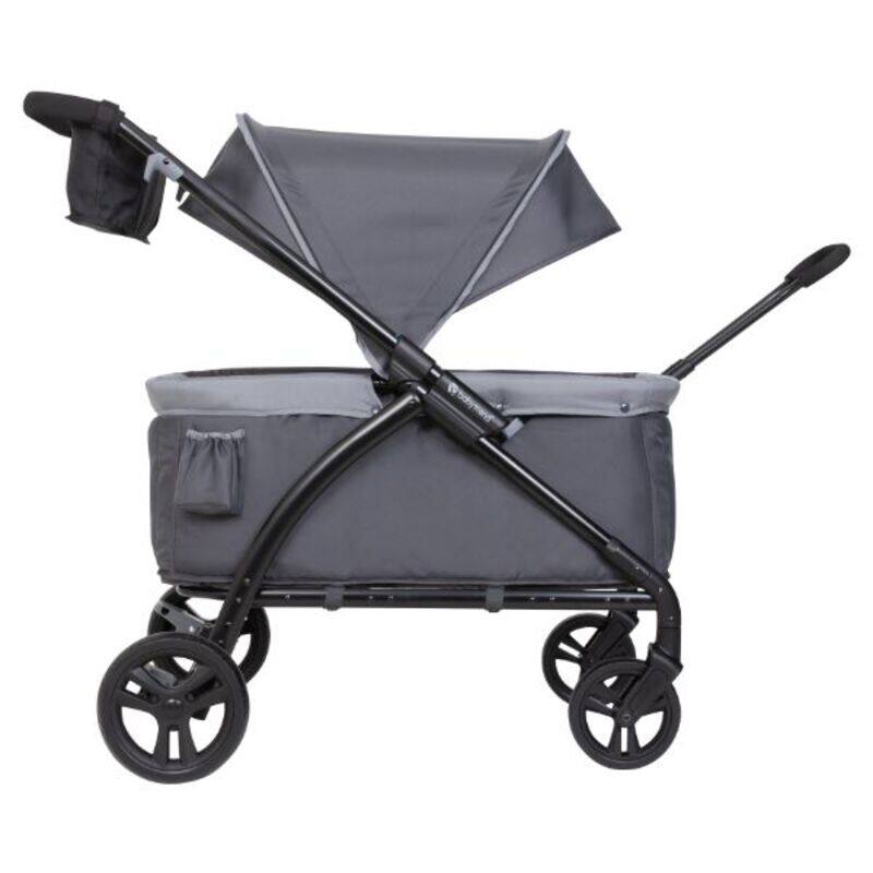 Babytrend  Expedition 2-in-1 Stroller Wagon 6 months +, Grey/Black