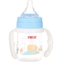 Farlin Silky PP Little Art Feeding Bottle with Handle, 150ML