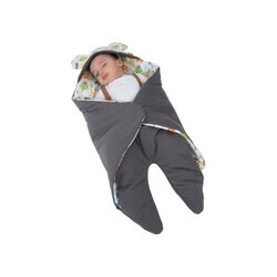 Ubeybi Sleeping Bag For Stroller & Car Seat, Grey/White