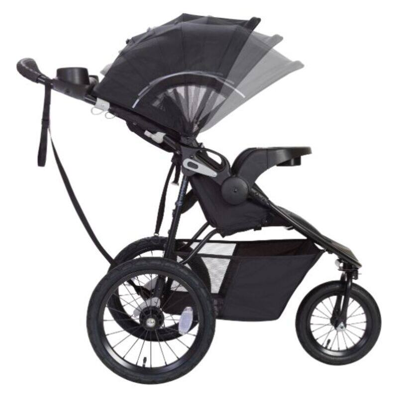 Babytrend Cityscape Plus Jogger Travel System, Black/grey