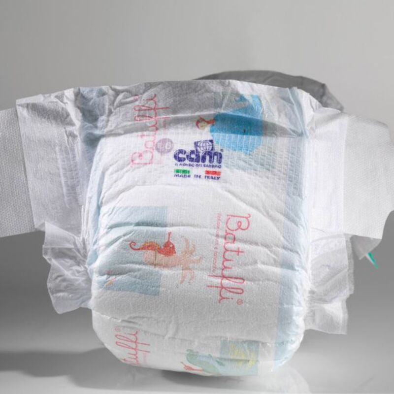CAM New Born Baby Batuffi Diapers ,Size 2 Mini, 3-6 Kg, (21pcs)