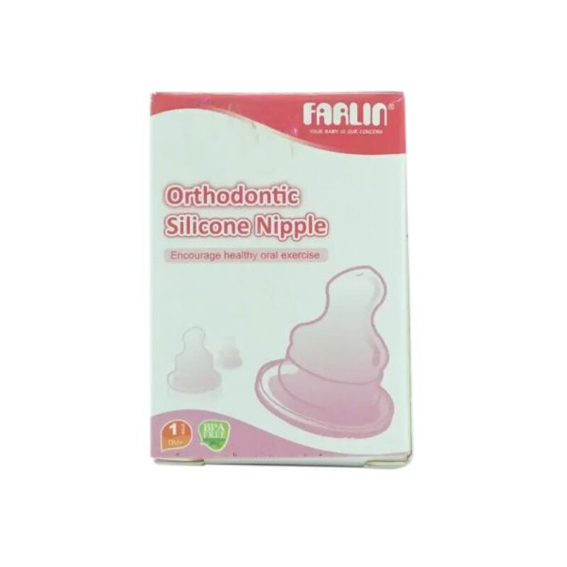 Farlin Orthodontic Silicone Nipple M