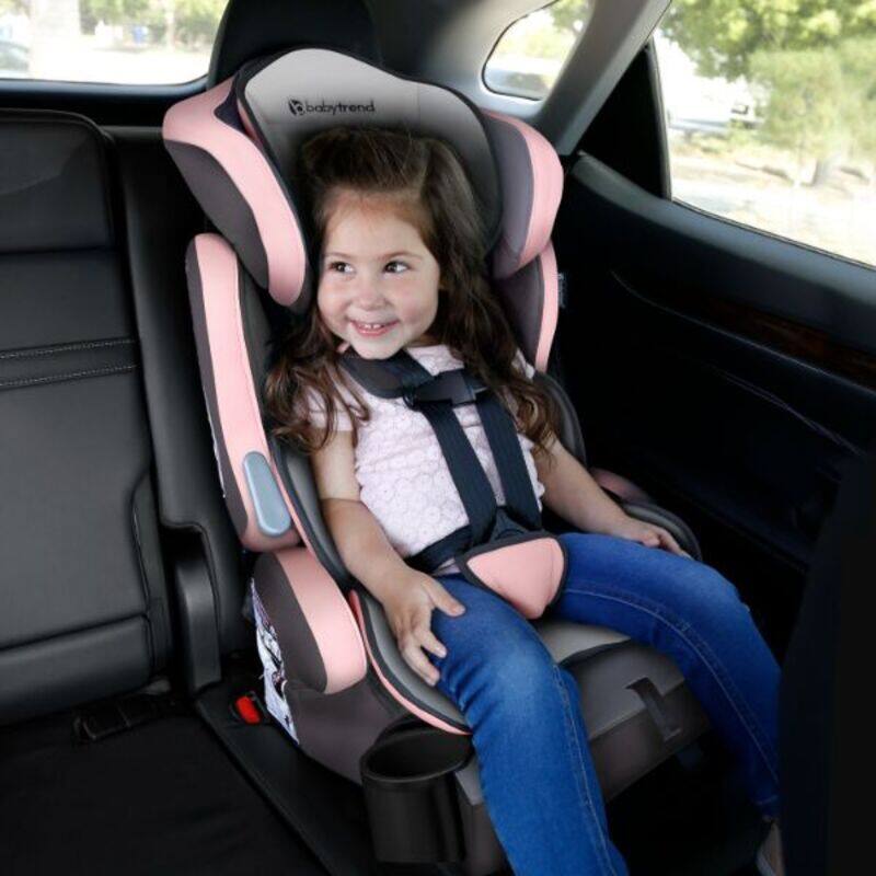 Babytrend Hybrid 3-in-1 Combination Booster Seat, Pink