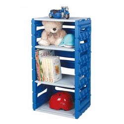 Ching Ching 2 Ply Cabinet Organizer, Blue