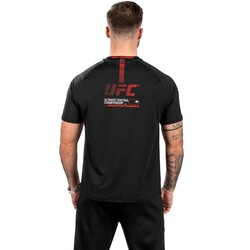 Ufc Adrenaline By Venum Fight Week Men's Dry- Tech T-Shirt Black Xlarge