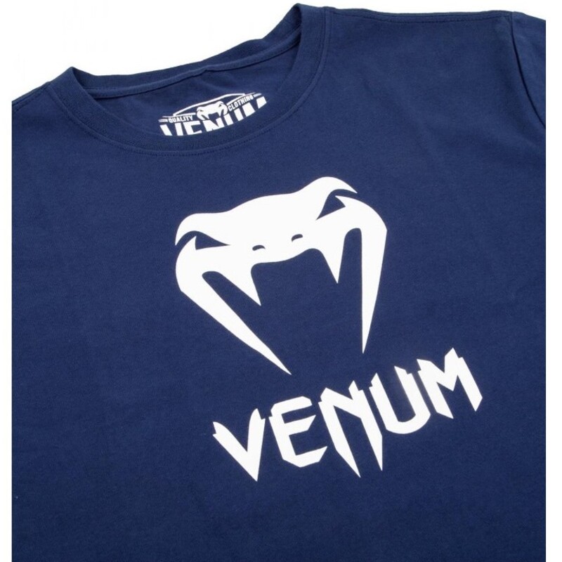 Venum Classic T- Shirt Navy Blue/Navy Blue Large