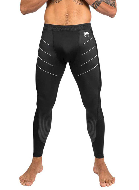 Venum Biomecha Spats for Men, XXL, Black/Grey