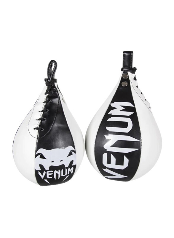 

Venum Large Combat Sports Speed Bag Skintex Leather, Black