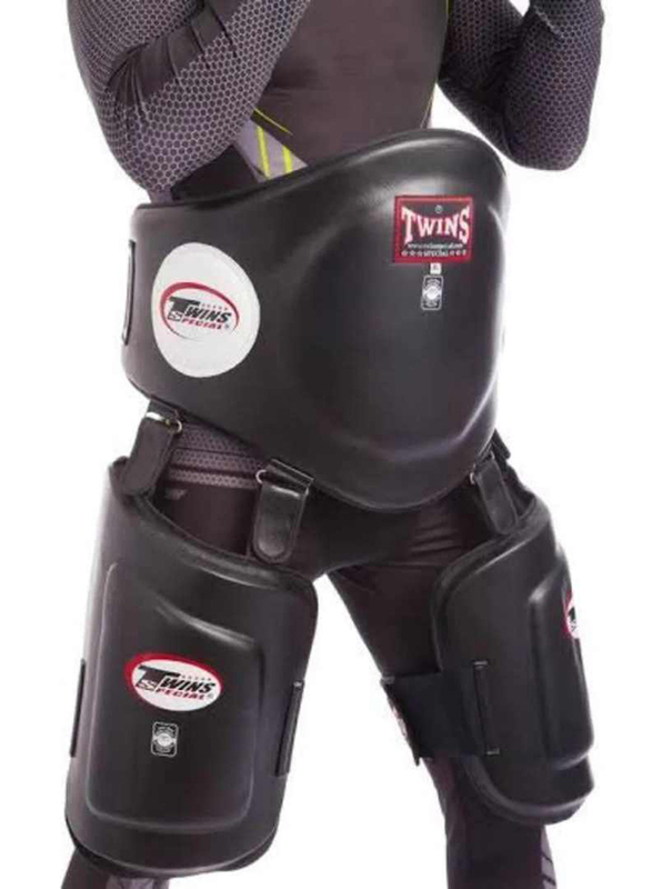 Twins Special Extra Large Bepts1 Belly & Thigh Protector, Black