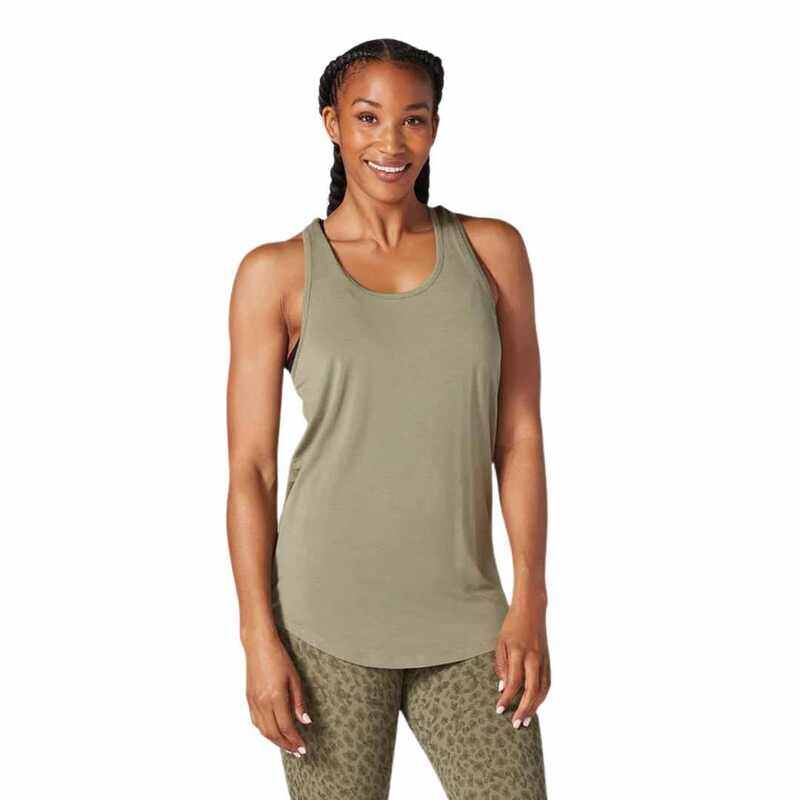 

Tavi Twisted Racerback Tank Light Olive Large