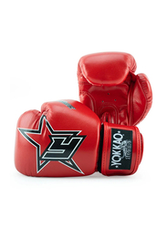 Yokkao 8-oz Combat Sports Muay Thai Boxing Gloves, Red