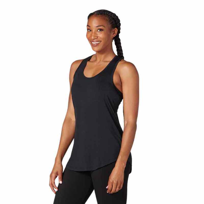 

Tavi Twisted Racerback Tank Ebony Large