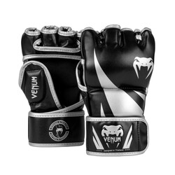 VENUM CHALLENGER 2.0 MMA GLOVES BLACK/SILVER MEDIUM