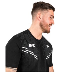 Ufc Adrenaline By Venum Replica Men's Short- Sleeve T-Shirt Black Medium