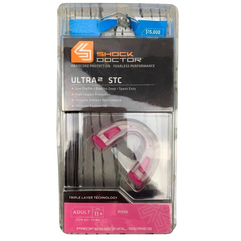 Shock Doctor Ultra 2 Stc Mouthguard Pink Adult