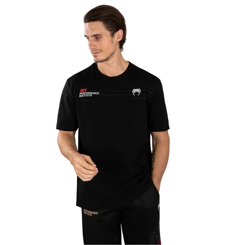 

UFC VENUM PERFORMANCE INSTITUTE 2.0 MENS T-SHIRT BLACK/RED MEDIUM