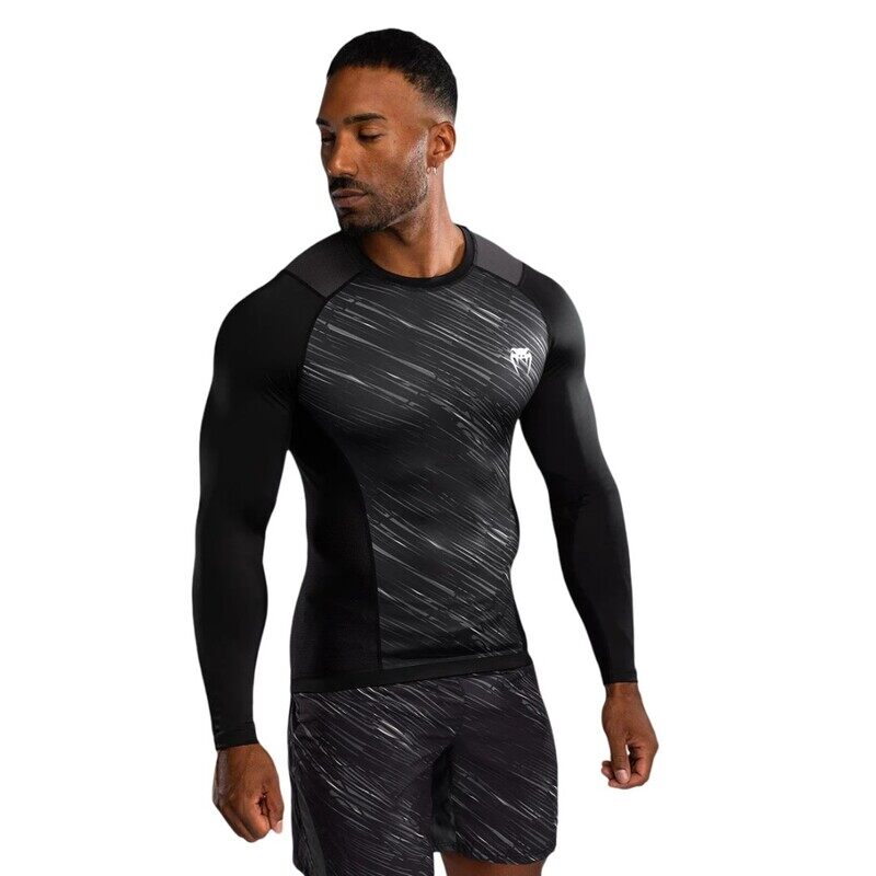 

VENUM RAPID RASHGUARD LONG SLEEVES BLACK/STORM GREY SMALL