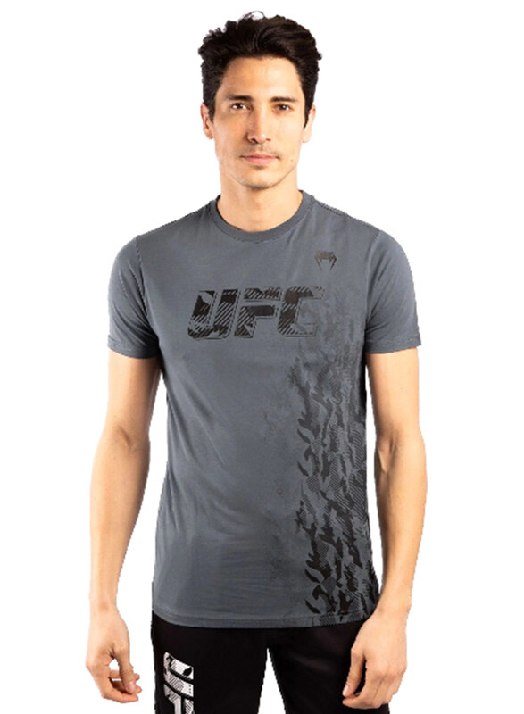 

Venum UFC Authentic Fight Week Short Sleeve T-shirt for Men, Double Extra Large, Grey