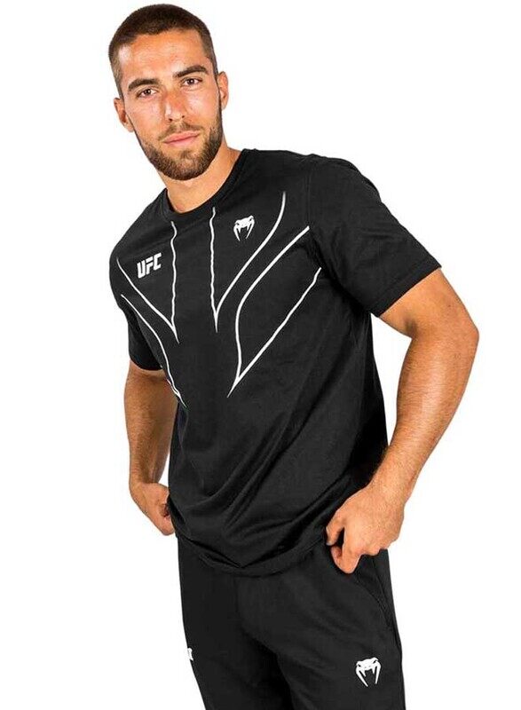

Venum Ufc Fight Night 2.0 Replica T-shirt for Men, Small, Black