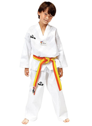 Daedo 190cm WT Basic Dobok Embroidery Taekwondo, White