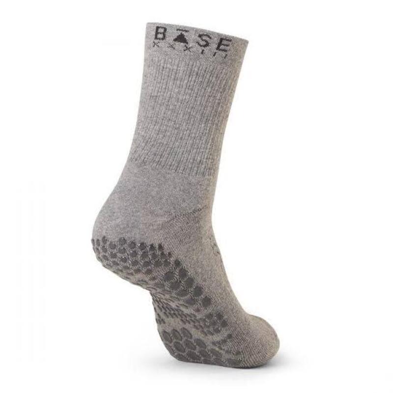 BASE GRIP CREW GREY LARGE