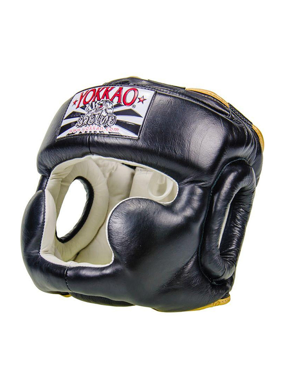 Yokkao Medium Training Head Guard, Black