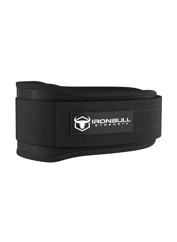 

Ironbull Strength Nylon Weightlifting Belt, Medium, Black