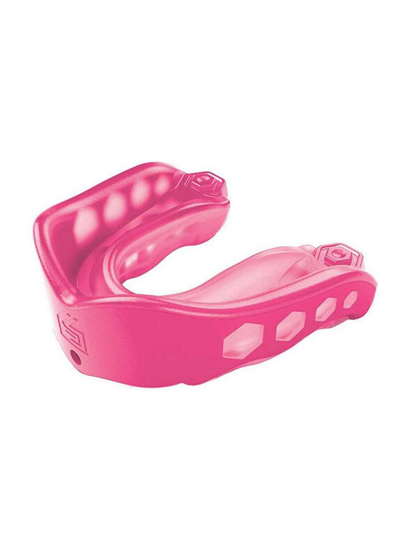 

Shock Doctor Gel Max Strapless Mouthguard, Hot Pink