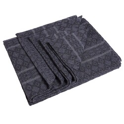 COTTON YOGA BLANKET THUNDER STANDARD