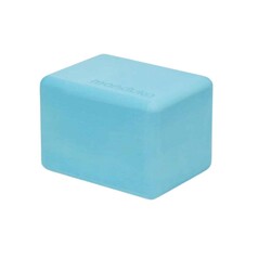 MINI TRAVEL YOGA BLOCK AQUA 4 INCH