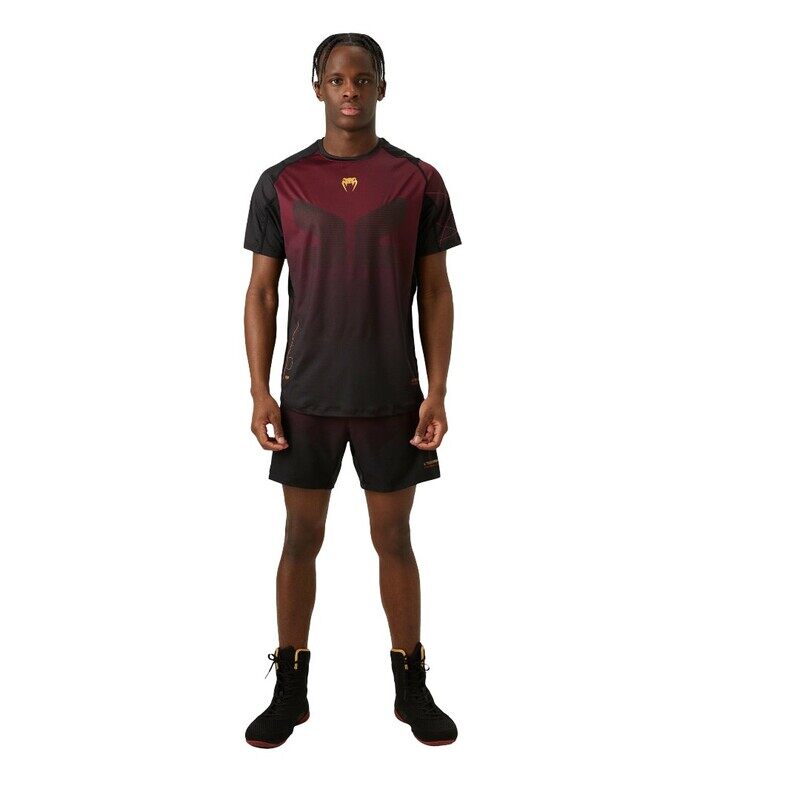 

VENUM TACTICAL XT DRY TECH T-SHIRT BLACK/BURGUNDY/GOLD MEDIUM