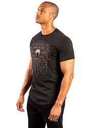 Venum Lions21 Short Sleeve T-shirt for Men, X-Large, Black