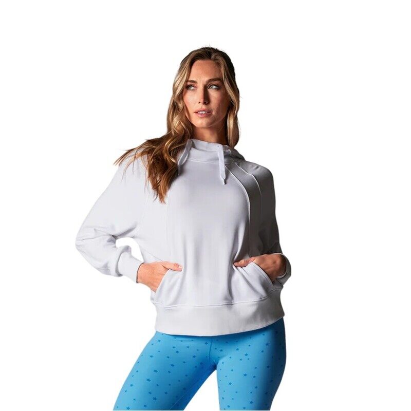 

Tavi Active COZY PANELED HOODIE WHITE XSMALL