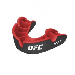 Opro Self Fit Ufc Silver Black/Red Adult