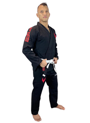 Tatsu A4 Brazilian Jiu Jitsu Uniform, Black