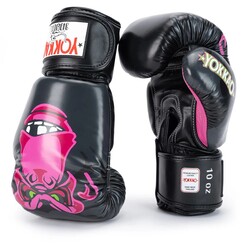 YOKKAO PRIMATE BOXING GLOVES BLACK 12 OZ