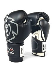 Rival Medium RB2 2.0 Super Bag Boxing Gloves, Black