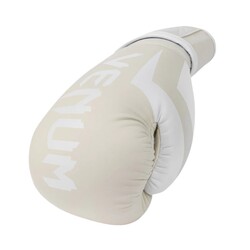 Venum Elite Boxing Gloves White-Ivory 16 Oz