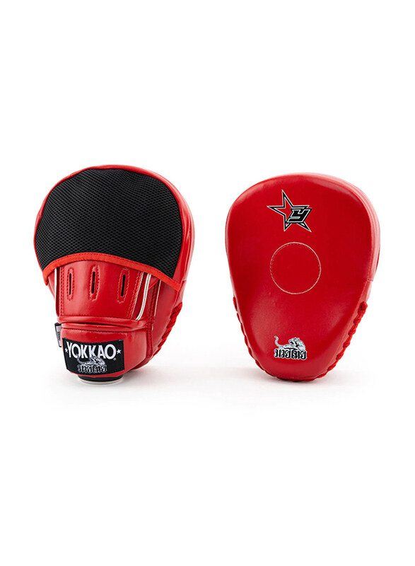 

Yokkao Standard Combat Sports Training Punching Mitts, Red