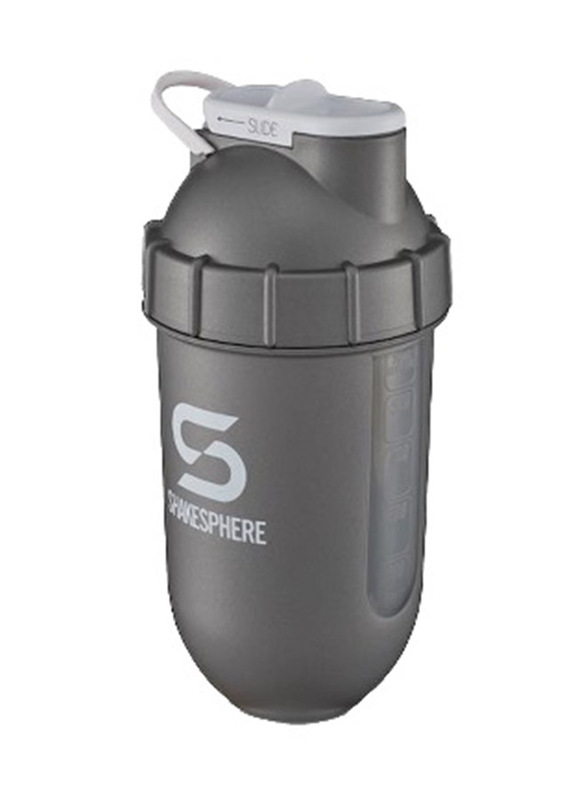 

Shakesphere Tumbler View Shaker Bottle, 700ml, Gun Metal