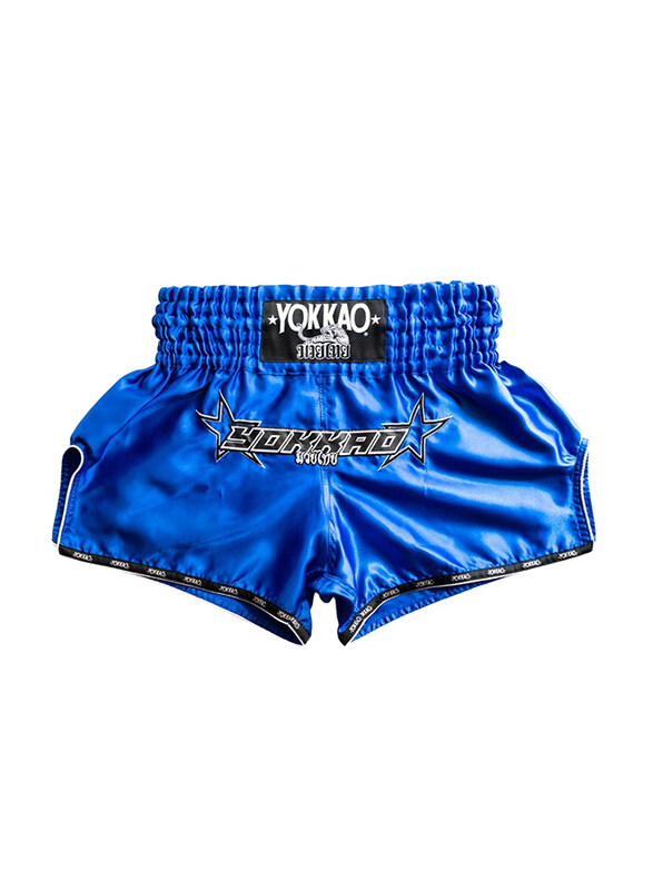 Yokkao Institution Carbon Fit Shorts, Extra Small, Blue