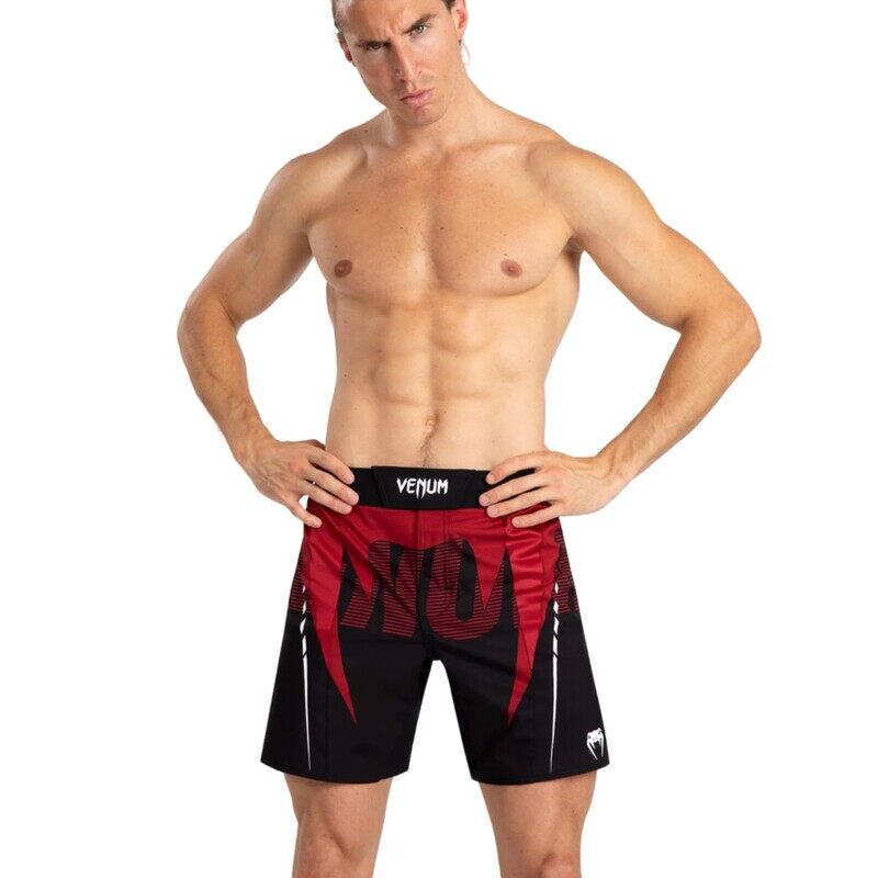 

VENUM ADRENALINE MENS FIGHT SHORTS BLACK/RED XLARGE