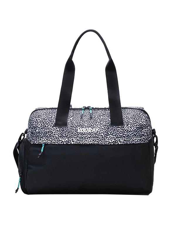 Vooray Trainer Duffle Bag, 16.5-inch, Leopard