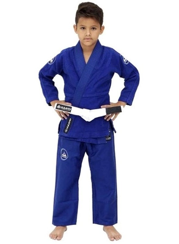 Vulkan M2 Ultra Light Neo Kids Jiu Jitsu Gi Kimono, Blue