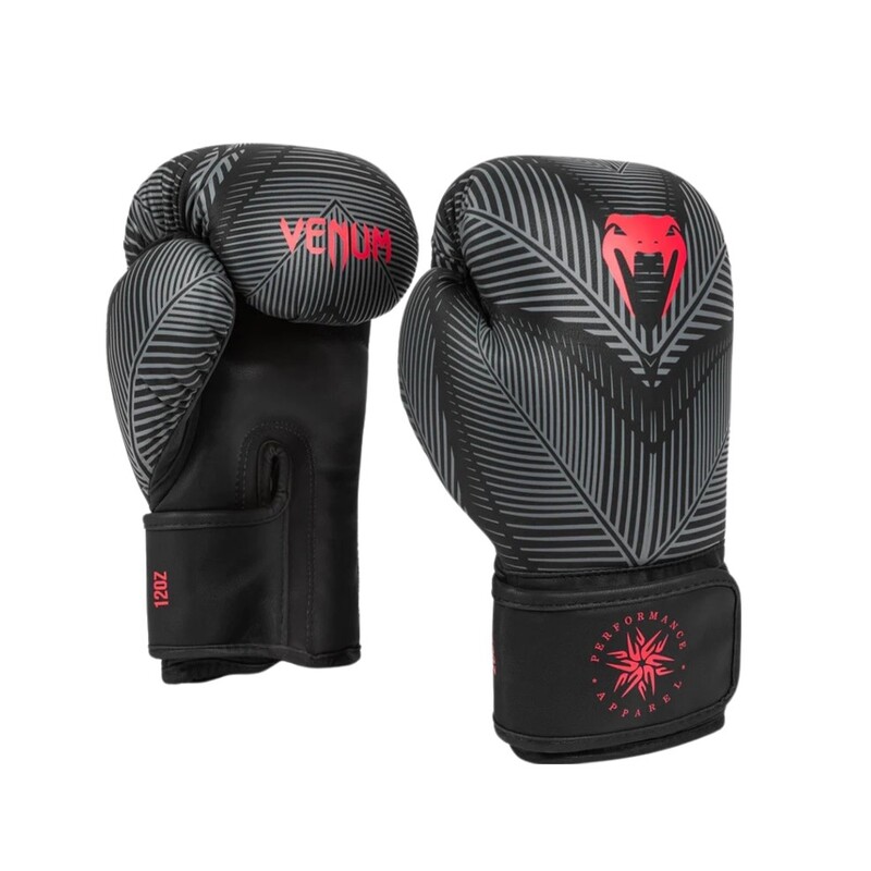 Venum Phantom Boxing Gloves Black-Red 14 Oz