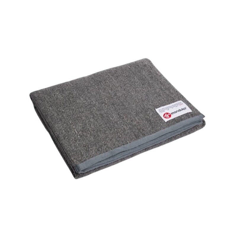 

Manduka Twill Wool Blanket Sediment Standard