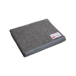 Manduka Twill Wool Blanket Sediment Standard