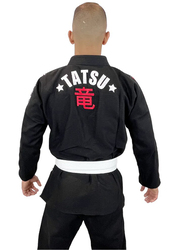 Tatsu A4 Brazilian Jiu Jitsu Uniform, Black