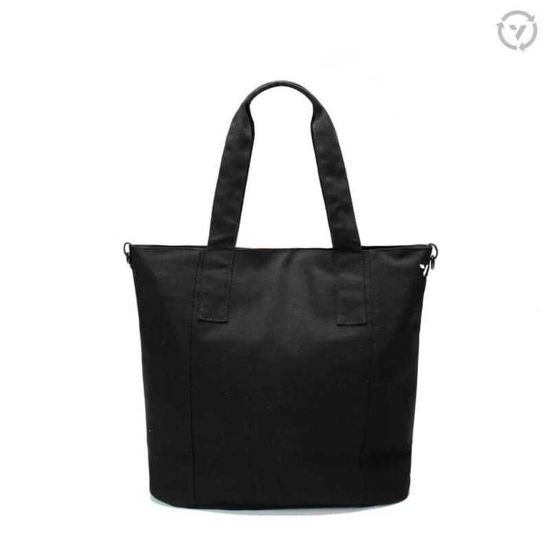 Vooray Zoey Tote Bag Organic Obsidian Standard